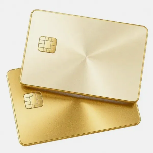 Stacked bank cards — Yukon Gold