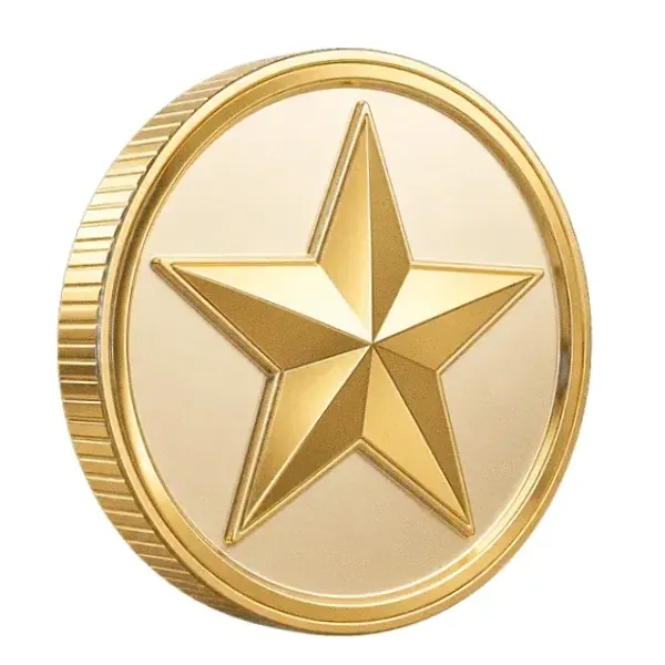 Star-emblem coin — Yukon Gold