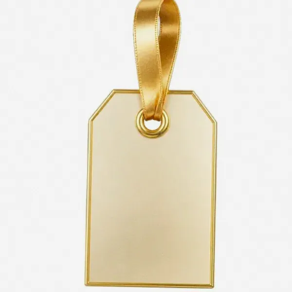 Blank gift tag — Yukon Gold