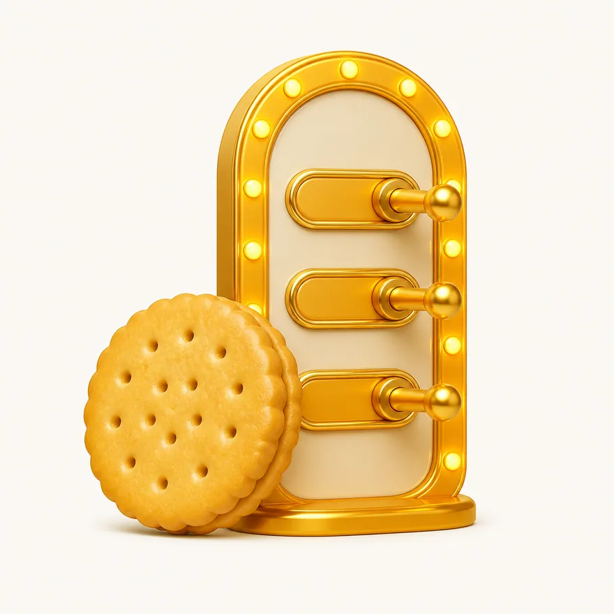 Biscuit with toggle panel — Yukon Gold