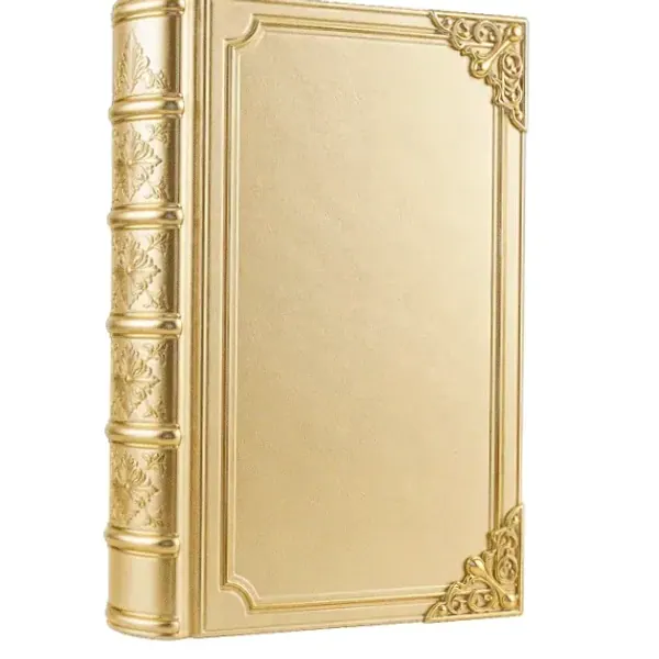 Leather-bound book — Yukon Gold