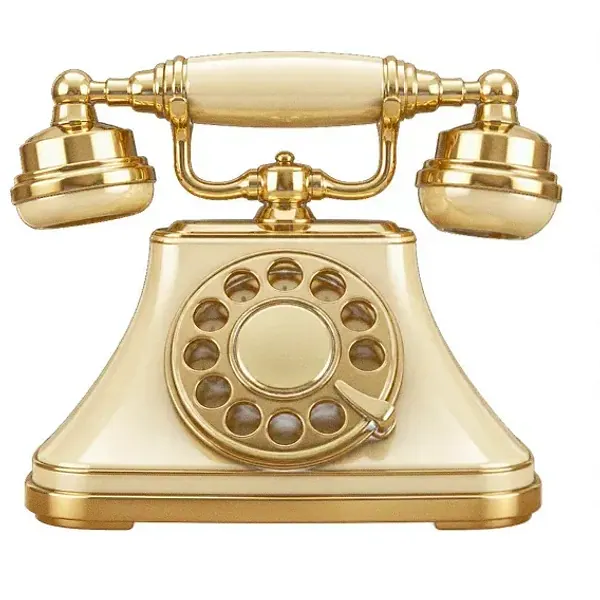 Rotary telephone — Yukon Gold