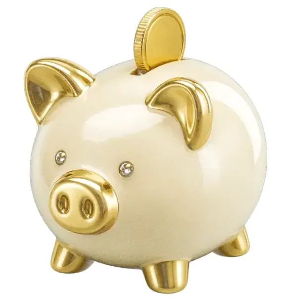 Piggy bank — Yukon Gold
