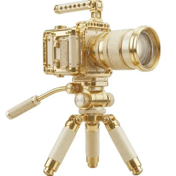 Camera on tripod — Yukon Gold