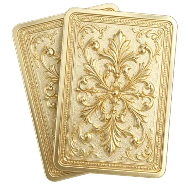 Ornate playing cards — Yukon Gold