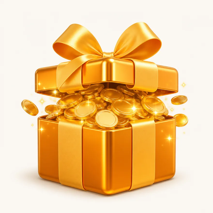 Ribbon-tied gift box — Yukon Gold