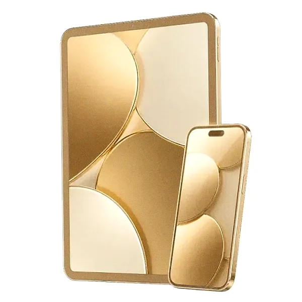 Tablet and smartphone — Yukon Gold