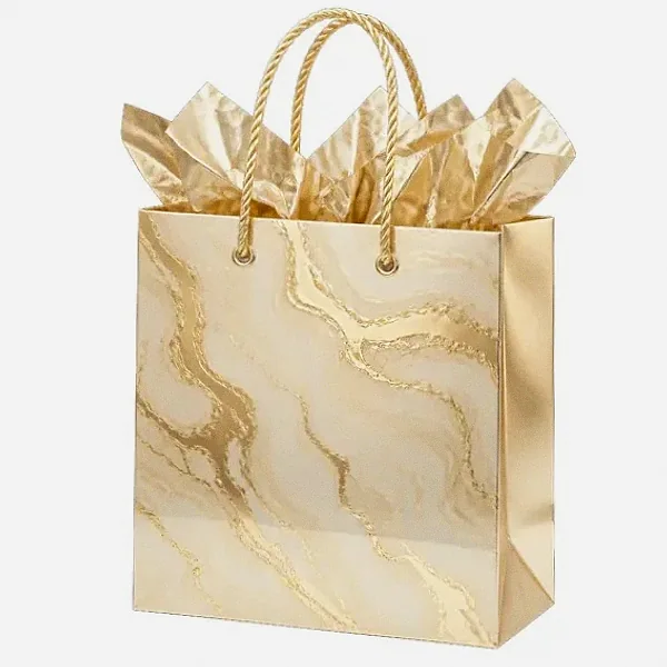 Paper gift bag — Yukon Gold