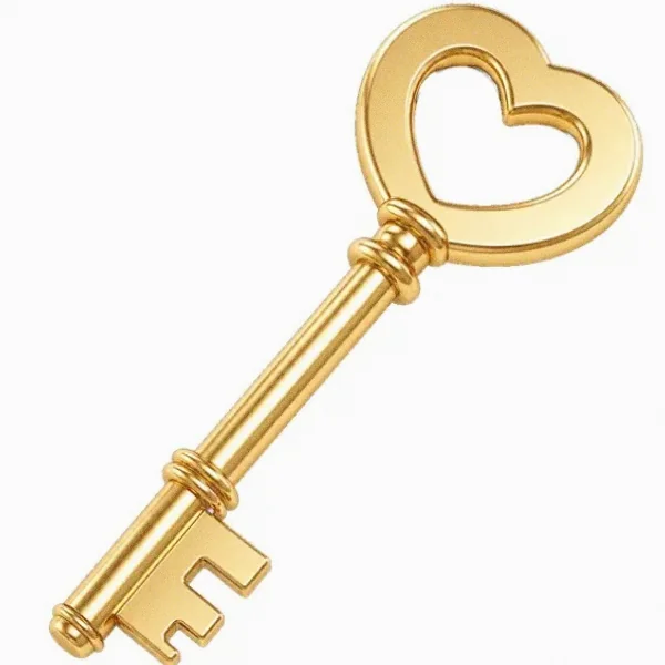 Ornate antique key — Yukon Gold