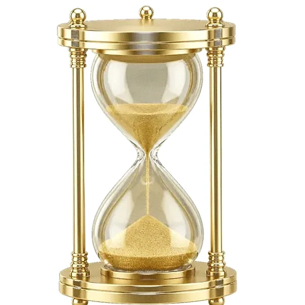 Hourglass timer — Yukon Gold