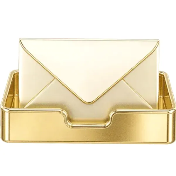 Metal letter tray — Yukon Gold