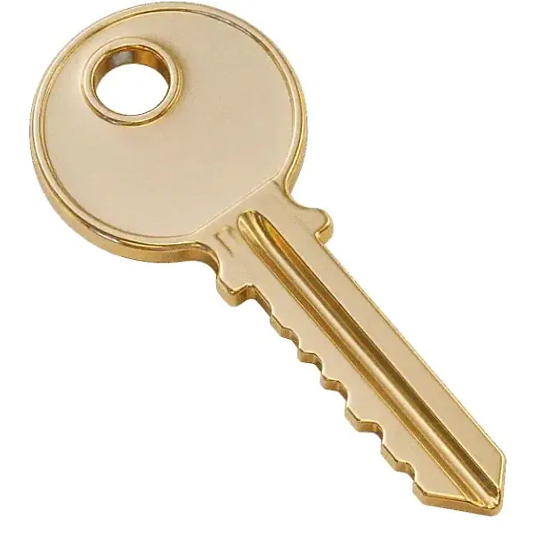Metal key — Yukon Gold